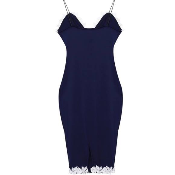 ♡ Night Out ♡ SLIP Lace Dress - Picture 3 of 8